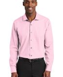 Red House RH390   Slim Fit Nailhead Non-Iron Shirt Pink