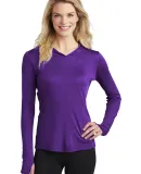 Sport Tek LST358 Sport-Tek  Ladies PosiCharge  Com Purple