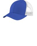 Sport Tek STC39 Sport-Tek  Yupoong  Retro Trucker  in True royal/wht