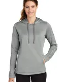 Sport Tek LST264 Sport-Tek  Ladies PosiCharge  Spo Dark Silver He