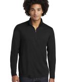 Sport Tek ST407 Sport-Tek  PosiCharge  Tri-Blend W in Black triad solid