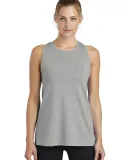 Sport Tek LST402 Sport-Tek  Ladies PosiCharge  Tri Light Grey Hth