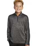 Sport Tek YST397 Sport-Tek  Youth PosiCharge  Elec Grey-Blk E/Blk