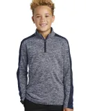 Sport Tek YST397 Sport-Tek  Youth PosiCharge  Elec Tr Navy E/T Ny