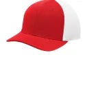 Sport Tek STC40 Sport-Tek  Flexfit  Air Mesh Back  True Red/White