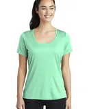 Sport Tek LST420 Sport-Tek  Ladies Posi-UV Pro Sco Bright Seafoam