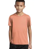 Sport Tek YST420 Sport-Tek  Youth Posi-UV Pro Tee Soft Coral