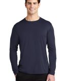 Sport Tek ST420LS Sport-Tek  Posi-UV Pro Long Slee in True navy