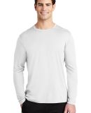 Sport Tek ST420LS Sport-Tek  Posi-UV Pro Long Slee in White
