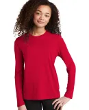 Sport Tek YST420LS Sport-Tek  Youth Posi-UV Pro Lo True Red