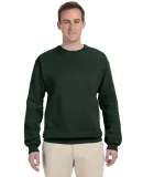 Fruit of the Loom 82300R Supercotton Crewneck Swea Forest Green