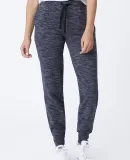 Cotton Heritage W7280 Women's French Terry Jogger in Marled ash