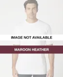 Cotton Heritage MC1086 Wholesale Heavy Weight Plai Maroon Heather