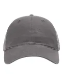 Richardson Hats 111 Garment-Washed Trucker Cap in Charcoal