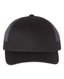 Richardson Hats 115 Low Pro Trucker Cap in Black