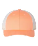 Richardson Hats 115 Low Pro Trucker Cap in Sunkissed peach/ birch