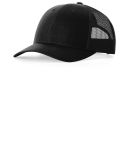 Richardson Hats 115 Low Pro Trucker Cap in Black