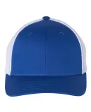 Richardson 110 Fitted Trucker Hat with R-Flex in Royal/ white