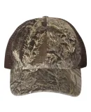 Richardson Hats 111P Washed Printed Trucker Cap in Realtree max-1/ brown