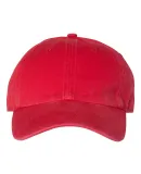 Richardson Hats 320 Washed Chino Cap Red