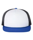 Richardson Hats 113 Foam Trucker Cap White/ Black/ Royal