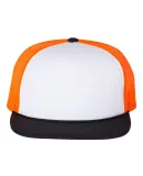 Richardson Hats 113 Foam Trucker Cap White/ Neon Orange/ Black