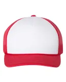 Richardson Hats 113 Foam Trucker Cap White/ Red