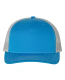Richardson Hats 112FP Trucker Cap in Cobalt blue/ grey