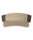 Richardson Hats 712 Trucker Visor Khaki/ Coffee