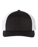 Richardson Hats 174 Performance Trucker Cap in Black/ white