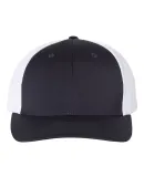 Richardson Hats 174 Performance Trucker Cap in Navy/ white