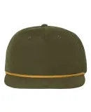 Richardson Hats 256 Umpqua Snapback Cap in Loden/ amber gold