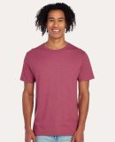 Jerzees 560MR Premium Blend Ringspun Crewneck T-Sh in Raspberry heather