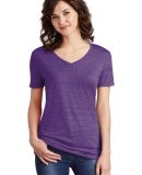 Jerzees 88WVR Women's Snow Heather Jersey V-Neck in Purple