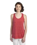 Jerzees 88WTKR Women's Snow Heather Jersey Racerba in Red