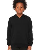 Bella + Canvas 3719Y Youth Sponge Fleece Hoodie in Black