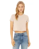 Bella + Canvas 8882 Women’s Flowy Cropped Short  HEATHER DUST