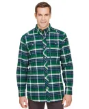 Backpacker BP7091 Men's Stretch Flannel Shirt FOREST GREEN