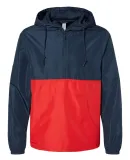 Independent Trading Co. EXP54LWP Lightweight Windb Classic Navy/ Red