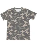 Cotton Heritage YC1040C Youth T-Shirt Khaki Camo