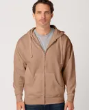 Cotton Heritage M2781 Premium Full-Zip Hoodie (New in Latte