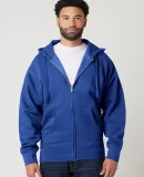 Cotton Heritage M2781 Premium Full-Zip Hoodie (New in Team royal