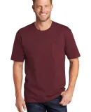 Cornerstone CS430 CornerStone    Workwear Pocket T Maroon