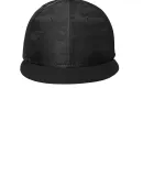 New Era NE407     Camo Flat Bill Snapback Cap Black/Black Ca