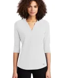 Ogio LOG104 OGIO    Ladies Jewel Henley Bright White