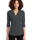 Ogio LOG104 OGIO    Ladies Jewel Henley Diesel Grey