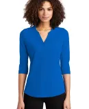 Ogio LOG104 OGIO    Ladies Jewel Henley Electric Blue