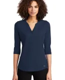 Ogio LOG104 OGIO    Ladies Jewel Henley Navy