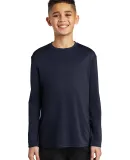 Port & Company PC380YLS     Youth Long Sleeve Perf Deep Navy