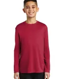 Port & Company PC380YLS     Youth Long Sleeve Perf Red